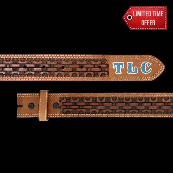 Cedar Elm Leather Belt